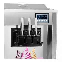 Máquina de helados soft  2.000 W  2 x 8,5 L  18 L/h