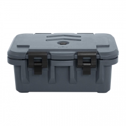 Caja térmica para alimentos   carga superior   para contenedores GN 1/1 (15 cm de profundidad)