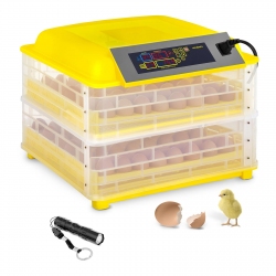 Incubadora 112 huevos  ovoscopio incluido  totalmente automática