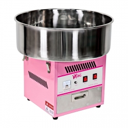 Máquina para preparar algodón de azúcar de 52cm y 1200W Profesional