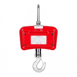 Dinamómetro digital  1.000 kg / 0,5 kg rojo