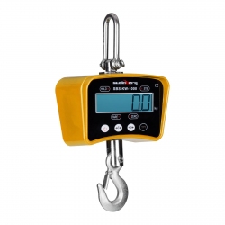 Dinamómetro digital 1.000 kg/0,5kg-amarillo